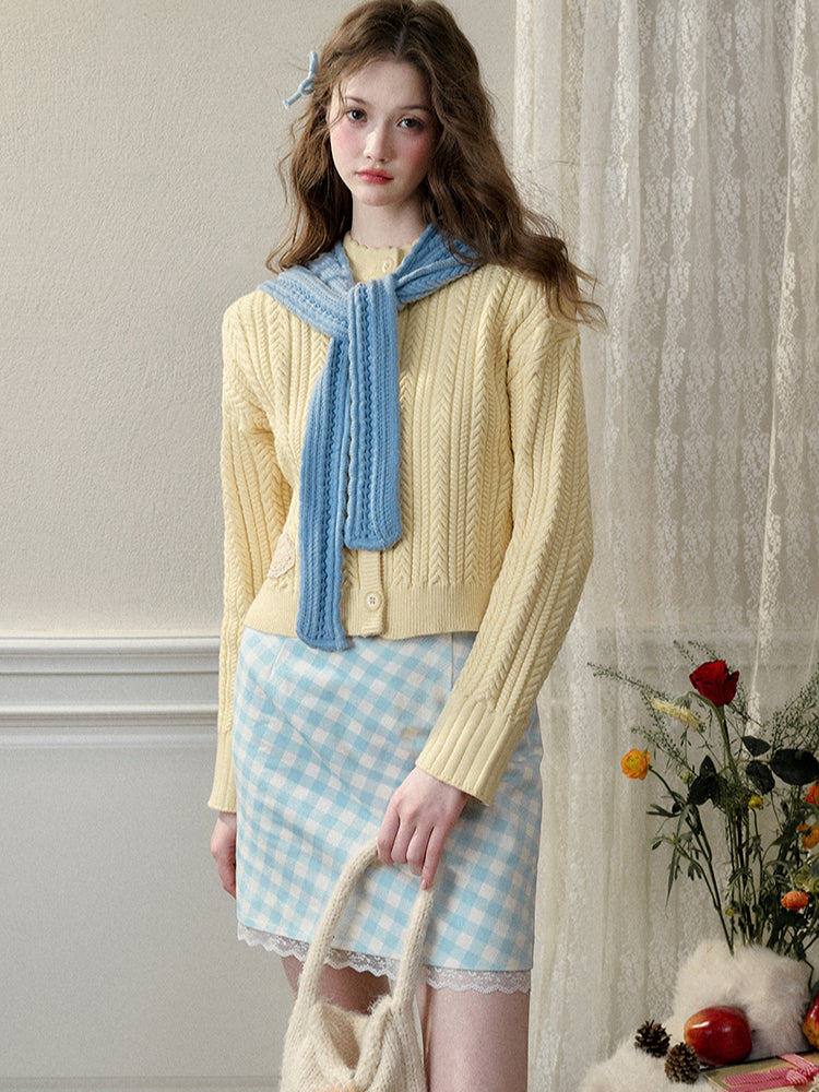 Warm Knitted Cardigan Jacket - CHINASQUAD