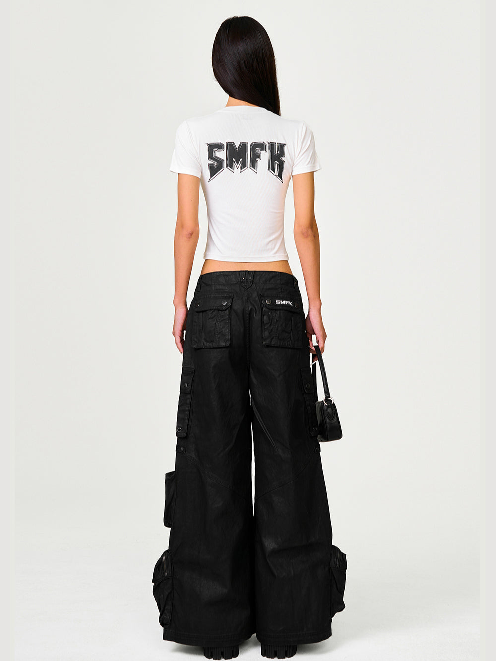 Rock Slim-Fit Elastic Print T-shirt - CHINASQUAD