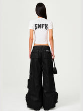 Rock Slim-Fit Elastic Print T-shirt - CHINASQUAD