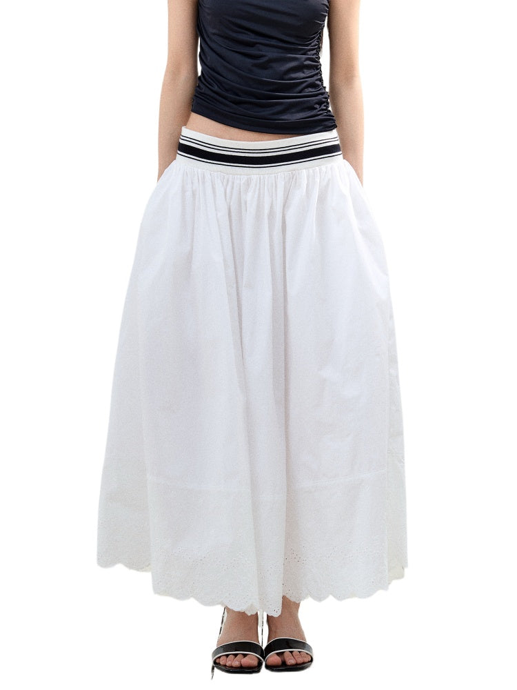 Striped Waistline Tutu Skirt - CHINASQUAD