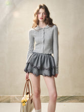 Embroidered Wool Hollow Cardigan & Tank Top Set - CHINASQUAD