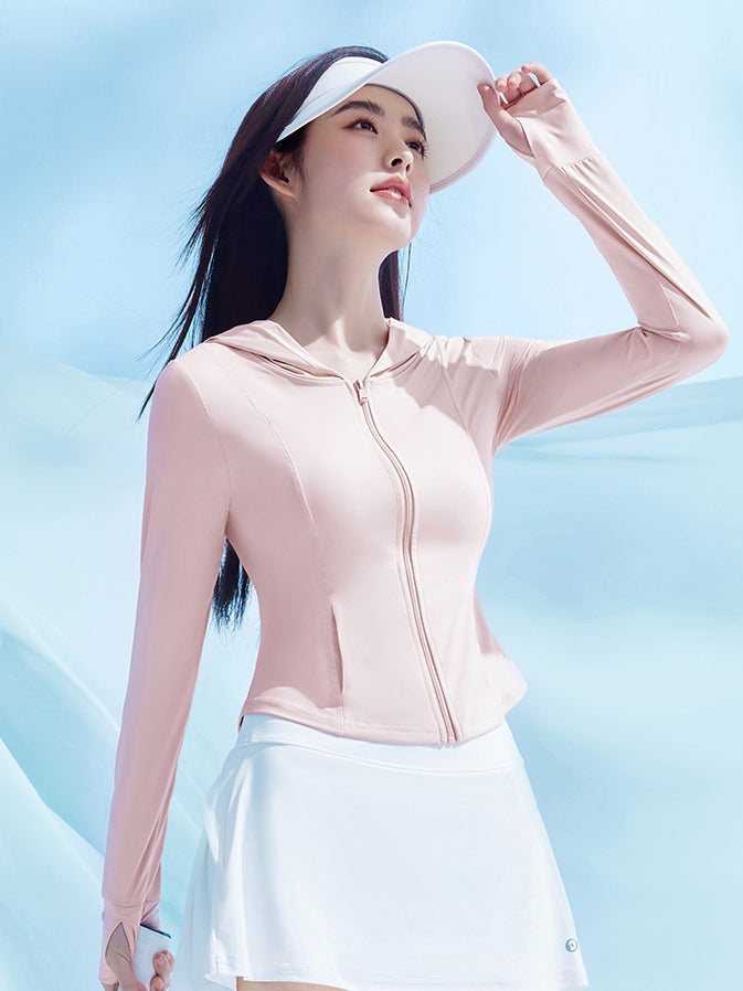 Ice Waves Sunscreen Slim Fit Jacket - CHINASQUAD