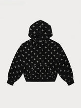 Black Garden Oversized Hoodie - CHINASQUAD