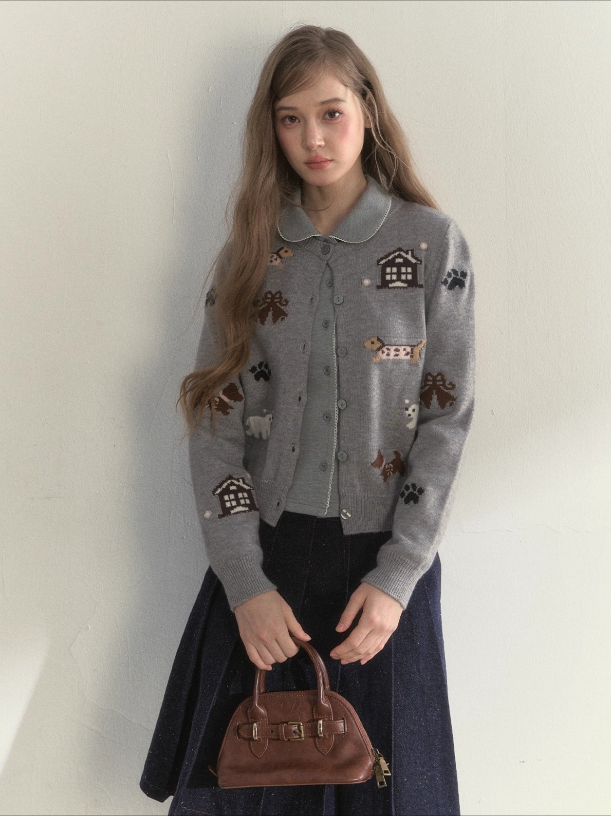 Essential Doll Collar Cardigan