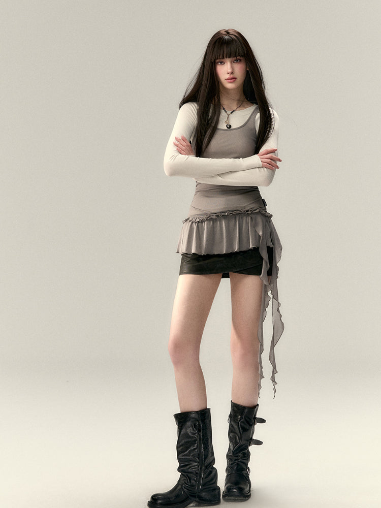 Sash Fit-and-Flare Camisole - CHINASQUAD