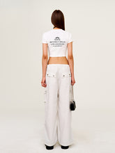 Drawstring - Adjustable Wide - Leg Utility Pants - CHINASQUAD