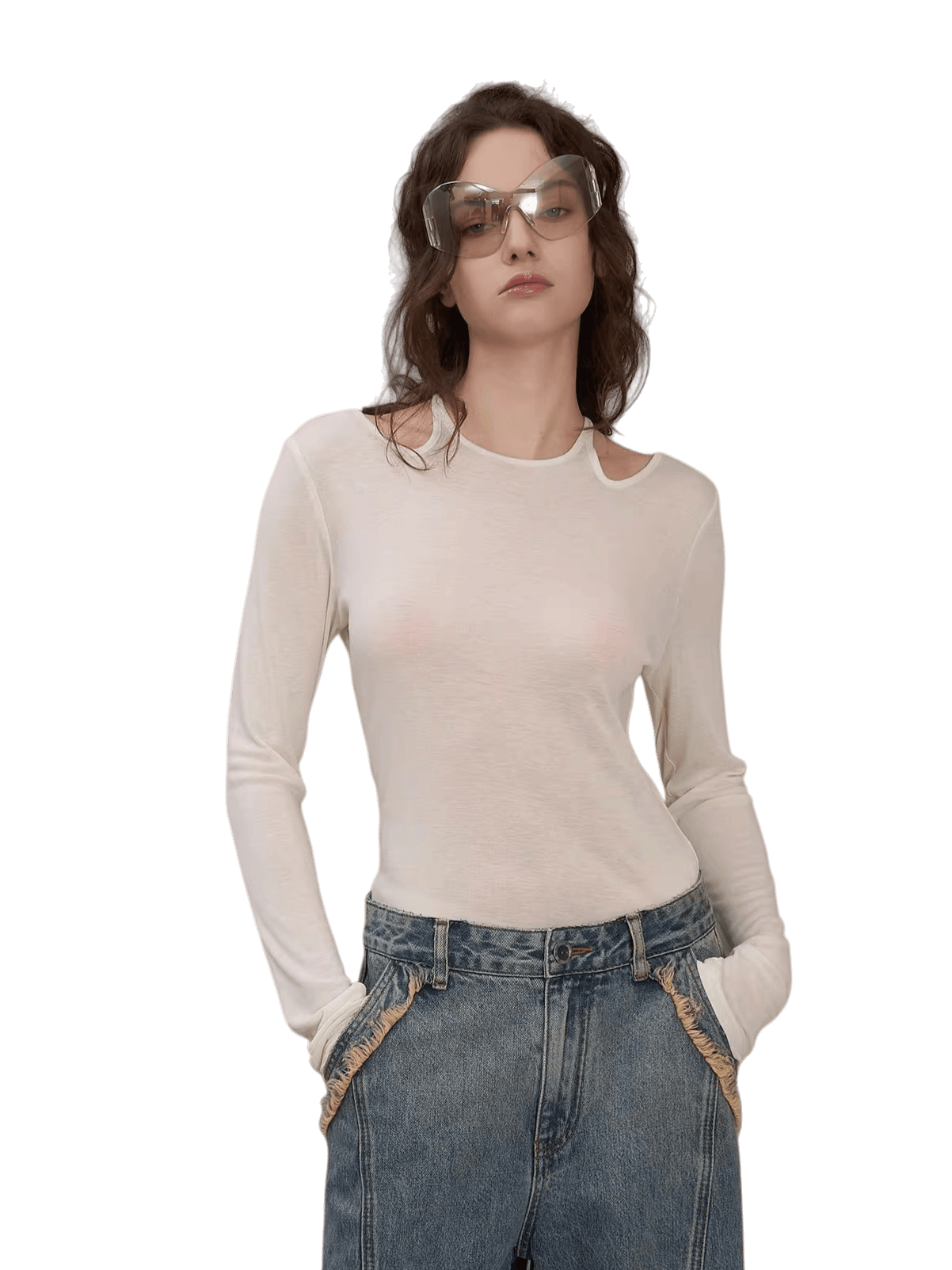 Tencel Wool Halter Tie-Back Base Layer