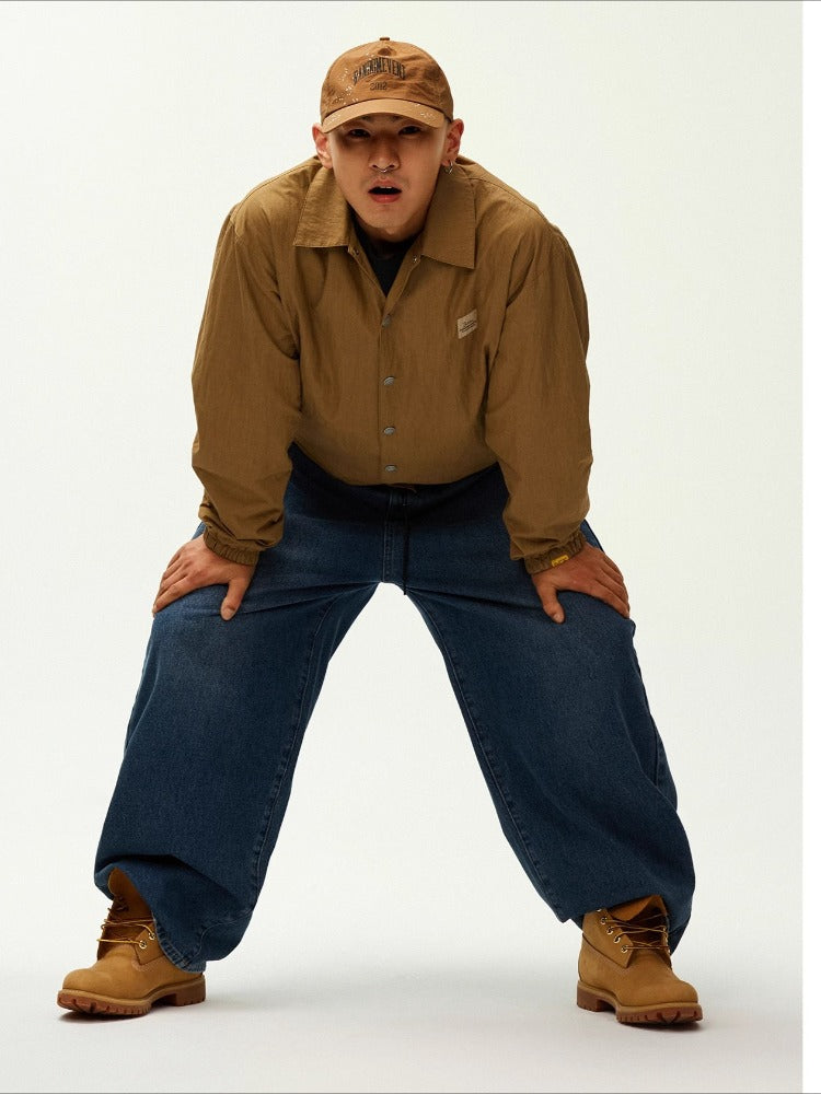 Retro Logo Coach Jacket - CHINASQUAD