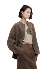 Wool-Blend Cropped Coat - CHINASQUAD