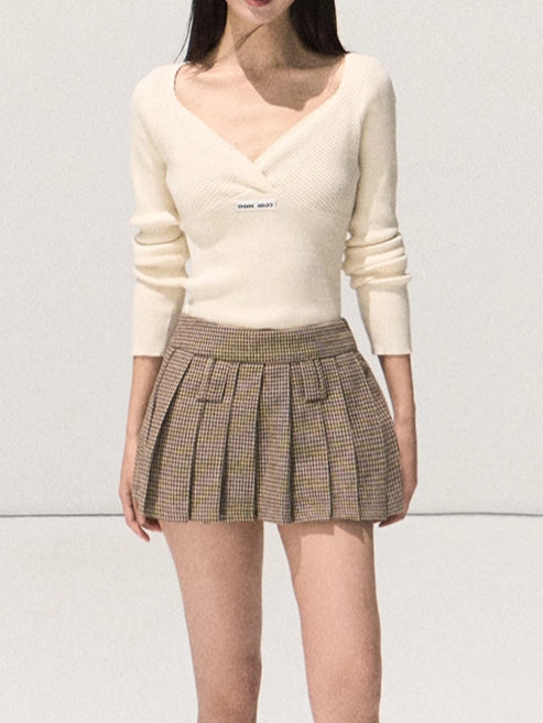 Knit Camisole & Long-Sleeve Base Layer