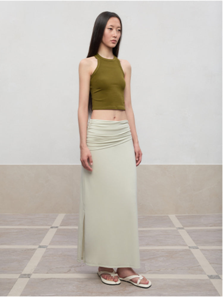 High Elastic Sleeveless I-Back Vest