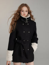 Patchwork Belted Waist Coat - CHINASQUAD