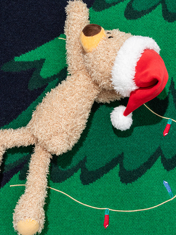 Christmas Tree Bear Cardigan - CHINASQUAD