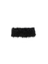 Black & White Fur Waist Belt - CHINASQUAD