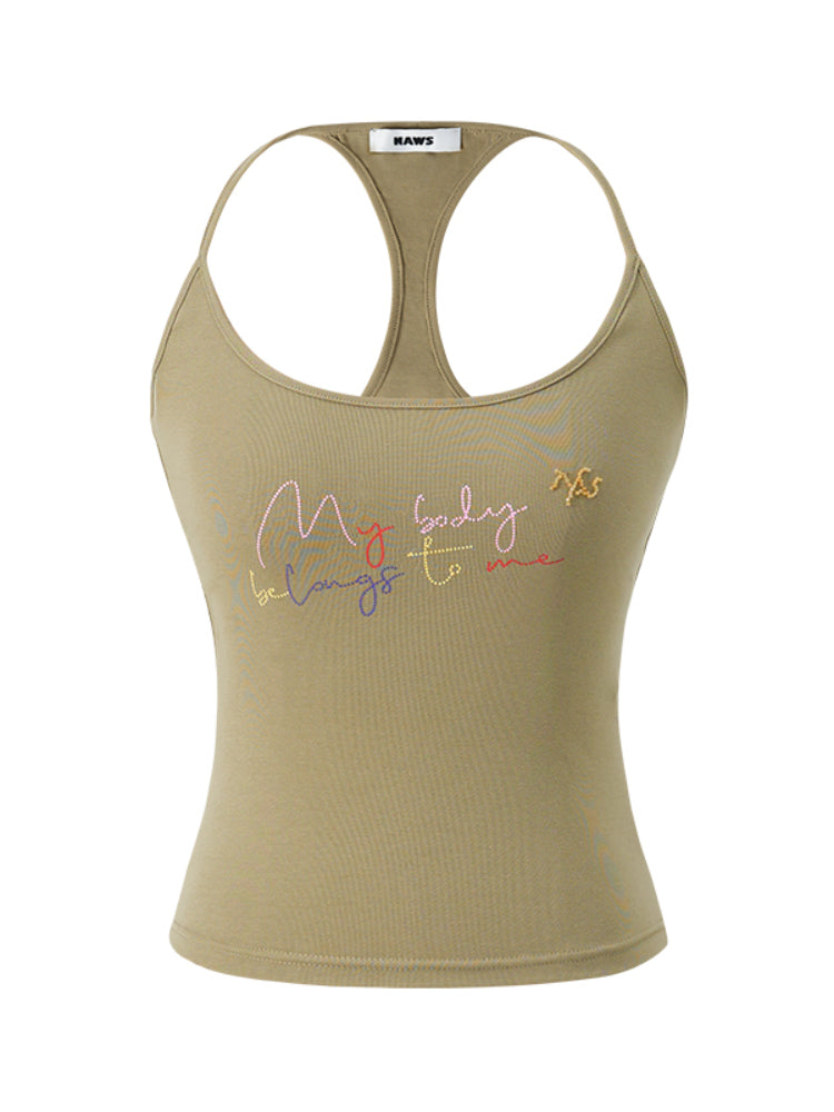 Candy Knit Tank Top - CHINASQUAD