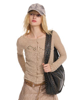 Sequin Punk Mesh Cardigan - CHINASQUAD