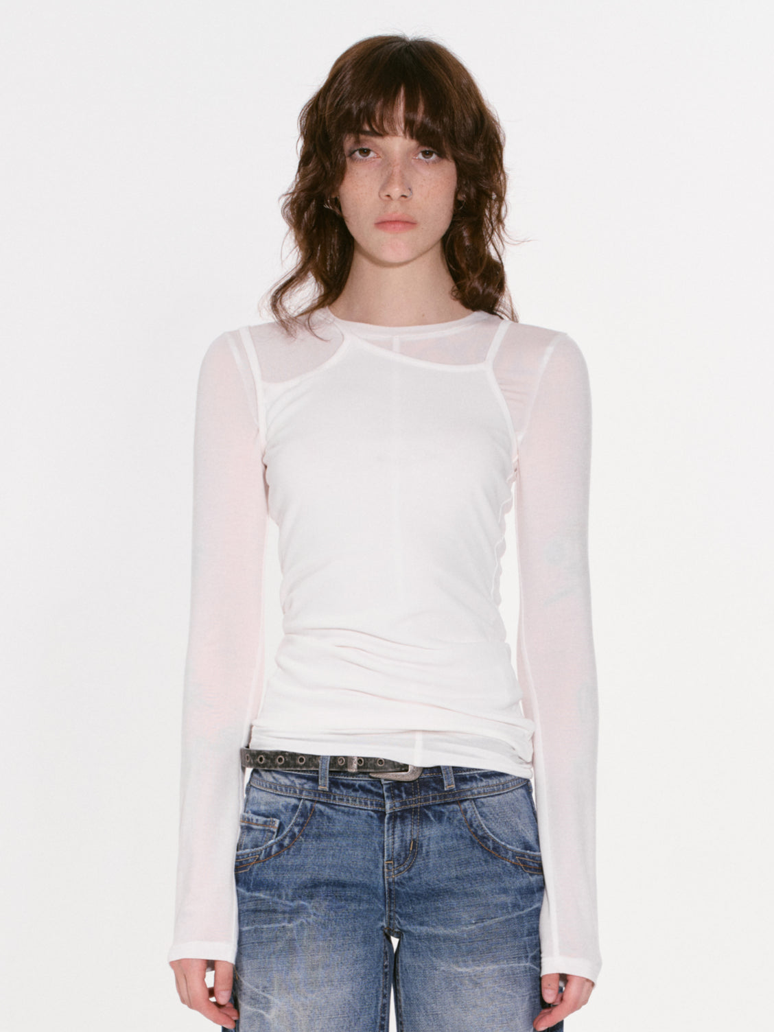 Lyocell Slim-fit Long Sleeve T-shirt - CHINASQUAD