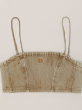 Rage Wild Denim Short Camisole Wild Brown - CHINASQUAD