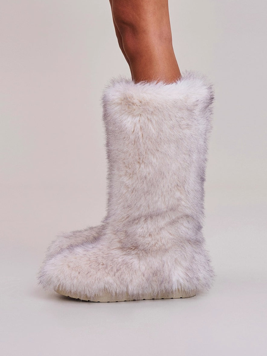 Desert Cross Shearling Hunter Boots
