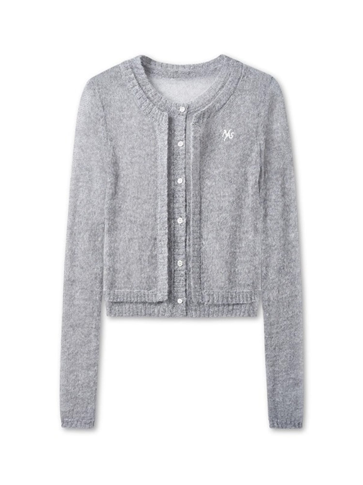 "Djembe Series" Berlin Mohair Knit Cardigan - CHINASQUAD