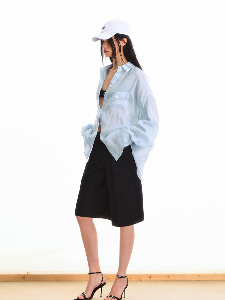 Casual Lightweight Long Sleeve Shirt - CHINASQUAD