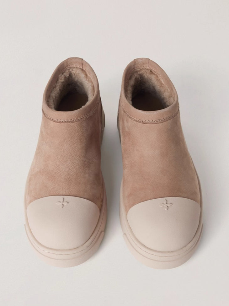 Cross Relic Sherpa Leather Snow Boots