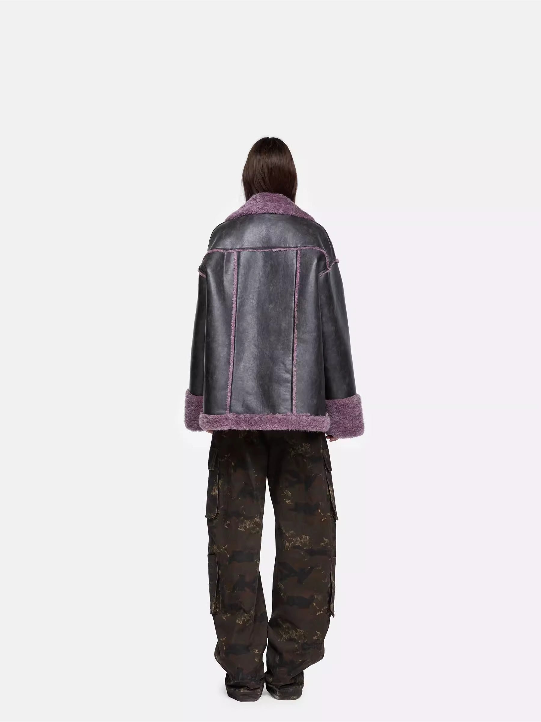 Faux Shearling Bonded Jacket