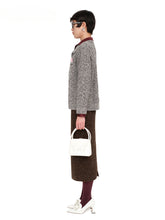 Brown Slim-Fit Straight Skirt - CHINASQUAD