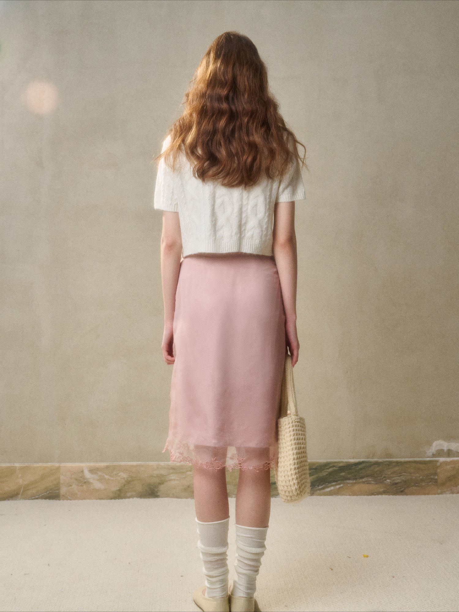 Pearl Mohair Knit Cardigan - CHINASQUAD