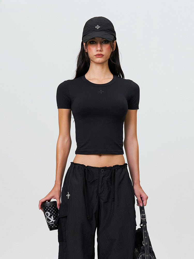 Compass Hug Skin-Tight Fitting Tee - CHINASQUAD