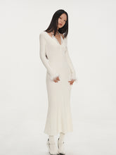 White & Black Mermaid Classic Dress - CHINASQUAD