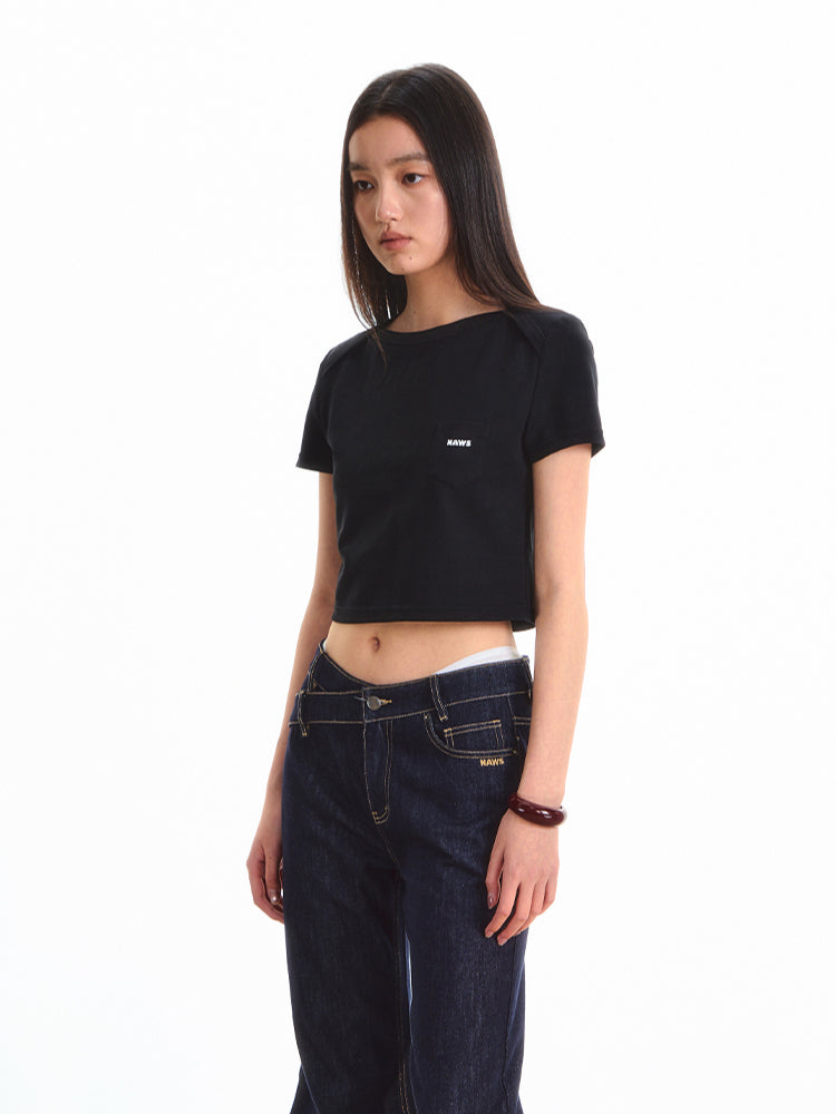 Regular Shoulder Short Sleeve T-shirt - CHINASQUAD