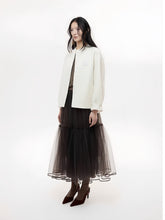 Wool-Blend Cropped Coat - CHINASQUAD