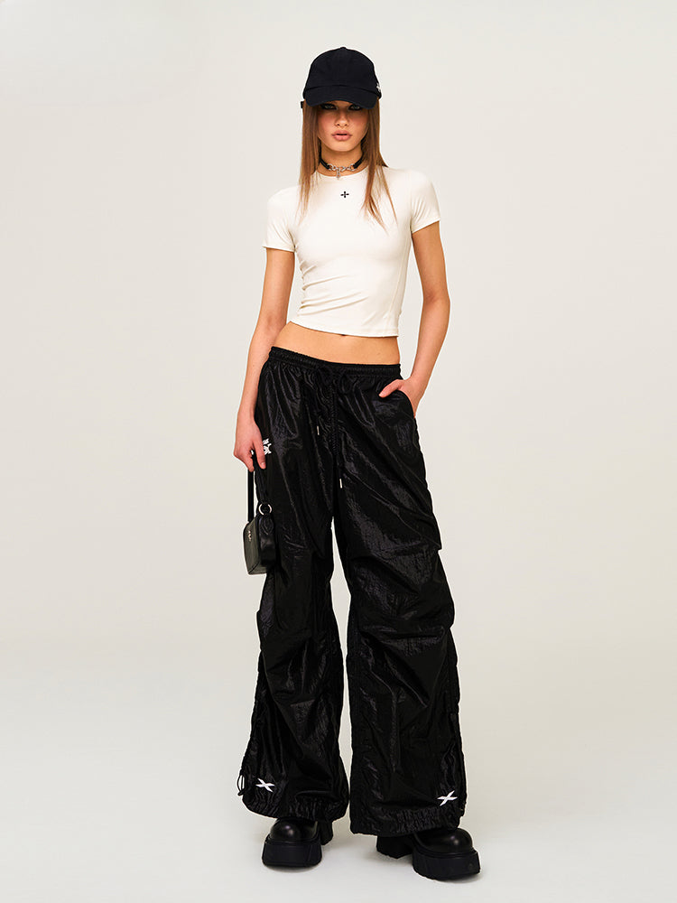 Cross Shaped Slim Fit T-shirt Base Shirt - CHINASQUAD