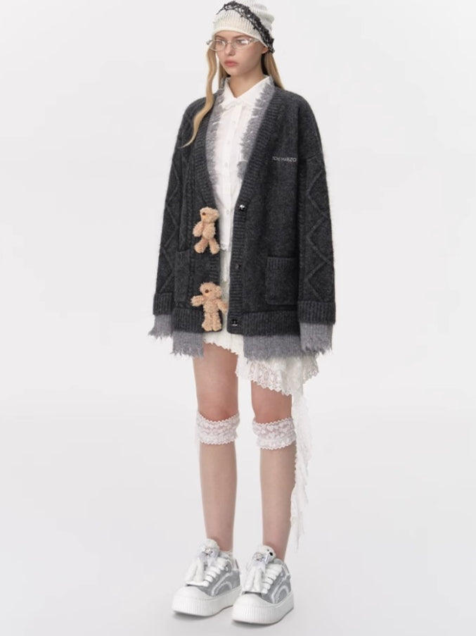 Bear Lace Biscuits Sneakers - CHINASQUAD