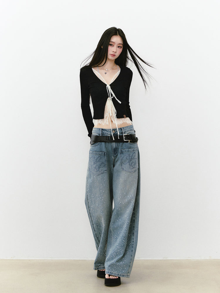 Breathable Knitted Sun Protection Lace Spliced Cardigan - CHINASQUAD