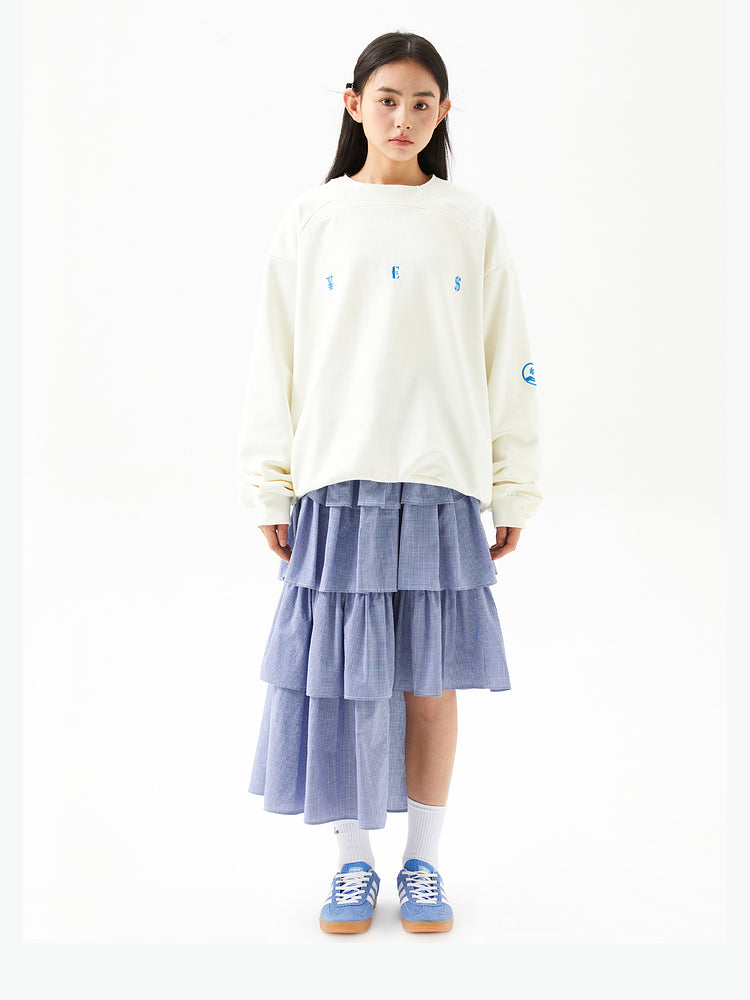 Sports Patchwork Collar Sweatshirt - CHINASQUAD