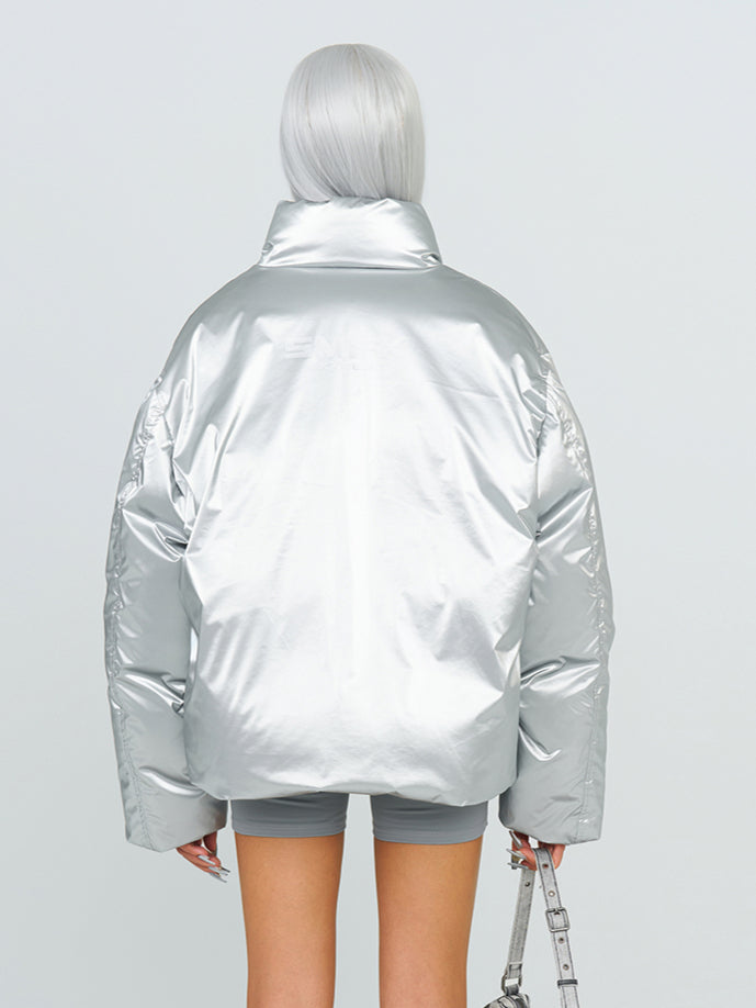 Silver Extreme Hurricane Puffer Down - CHINASQUAD