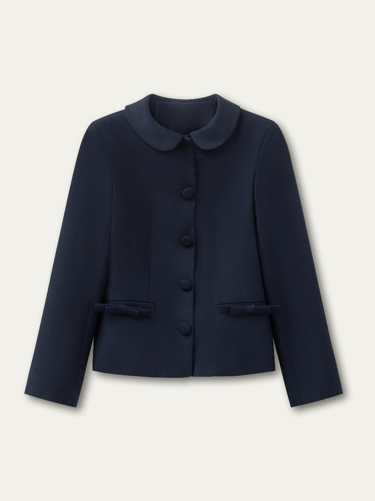 Navy Blue College-style Suit - CHINASQUAD