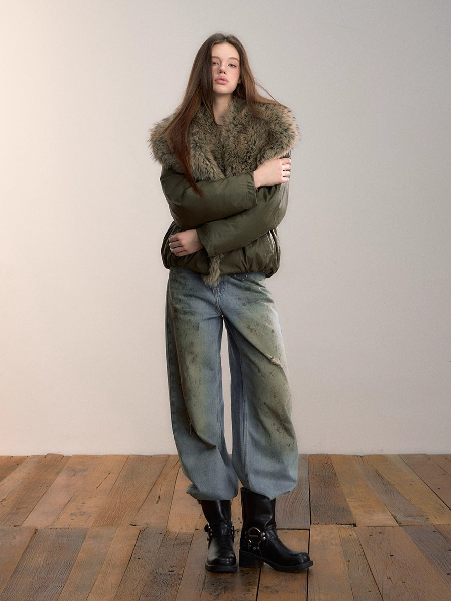 White Luxury Oversized Duck Down