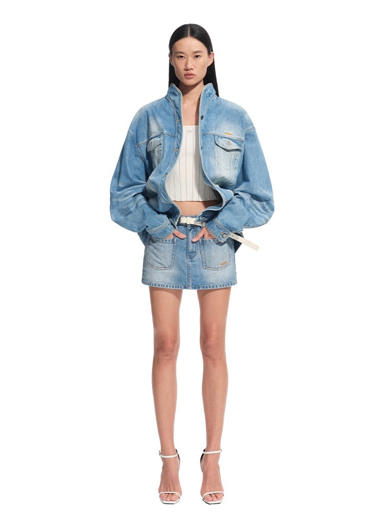 Hollow-out Square Neck Knit Tank Top - CHINASQUAD