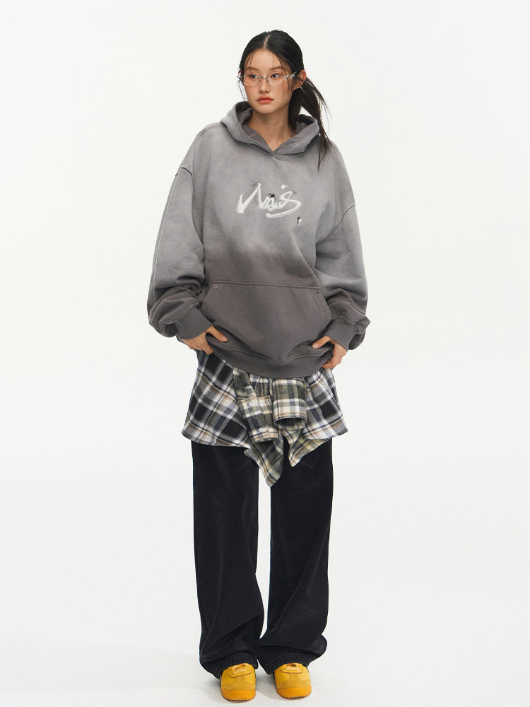 Vintage Gradient Wash Hoodie - CHINASQUAD