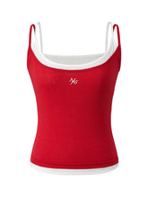 Fake Two-Piece Color-Block Splicing Vest - CHINASQUAD