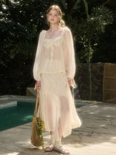 Tencel Air Fabric Shirt & Skirt Set - CHINASQUAD