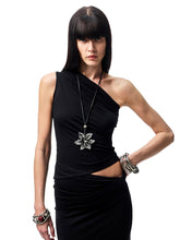 Irregular Multi-Wear Ruched Acetate T-Shirt - CHINASQUAD