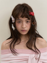 Acrylic Spring Rabbit/Bow Hairpin - CHINASQUAD