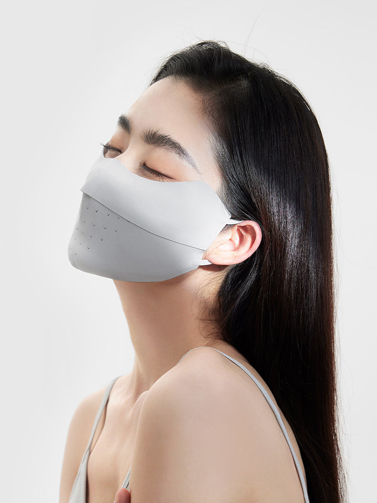 (Zero Feeling Edition) Ice Silk Breathable UV Protection Sunscreen Face Mask - CHINASQUAD