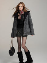 Detachable Plaid Multi-Use Woolen Scarf - CHINASQUAD