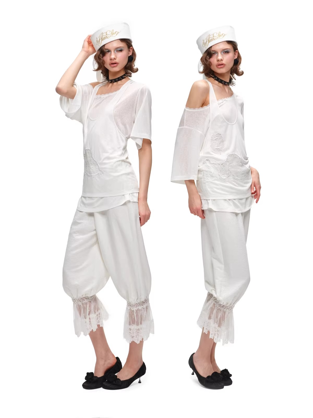Snoopy Layered Relaxed Fit Two-Piece T-Shirt Set