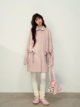 Dual-Sided Wool Doll Collar Coat - CHINASQUAD